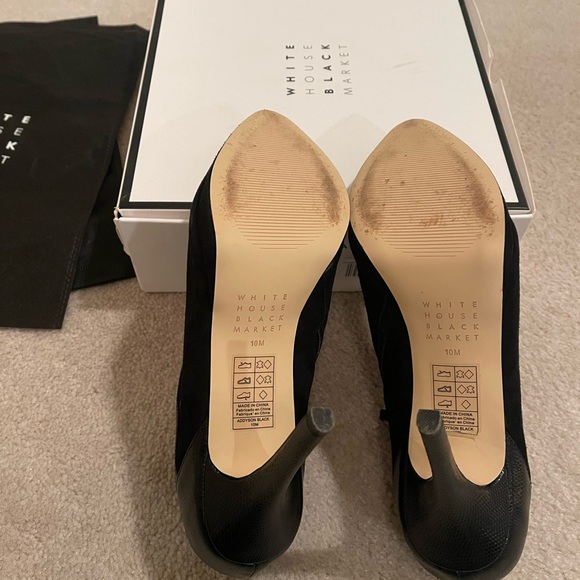 EUC WHBM Suede Ankle Boots - Picture 9 of 10